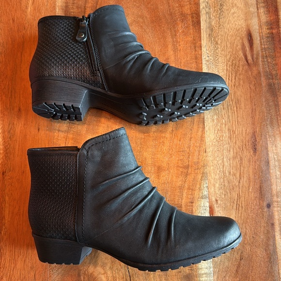 Women’s Rockport gratasha panel boot, black 6m - Picture 2 of 4